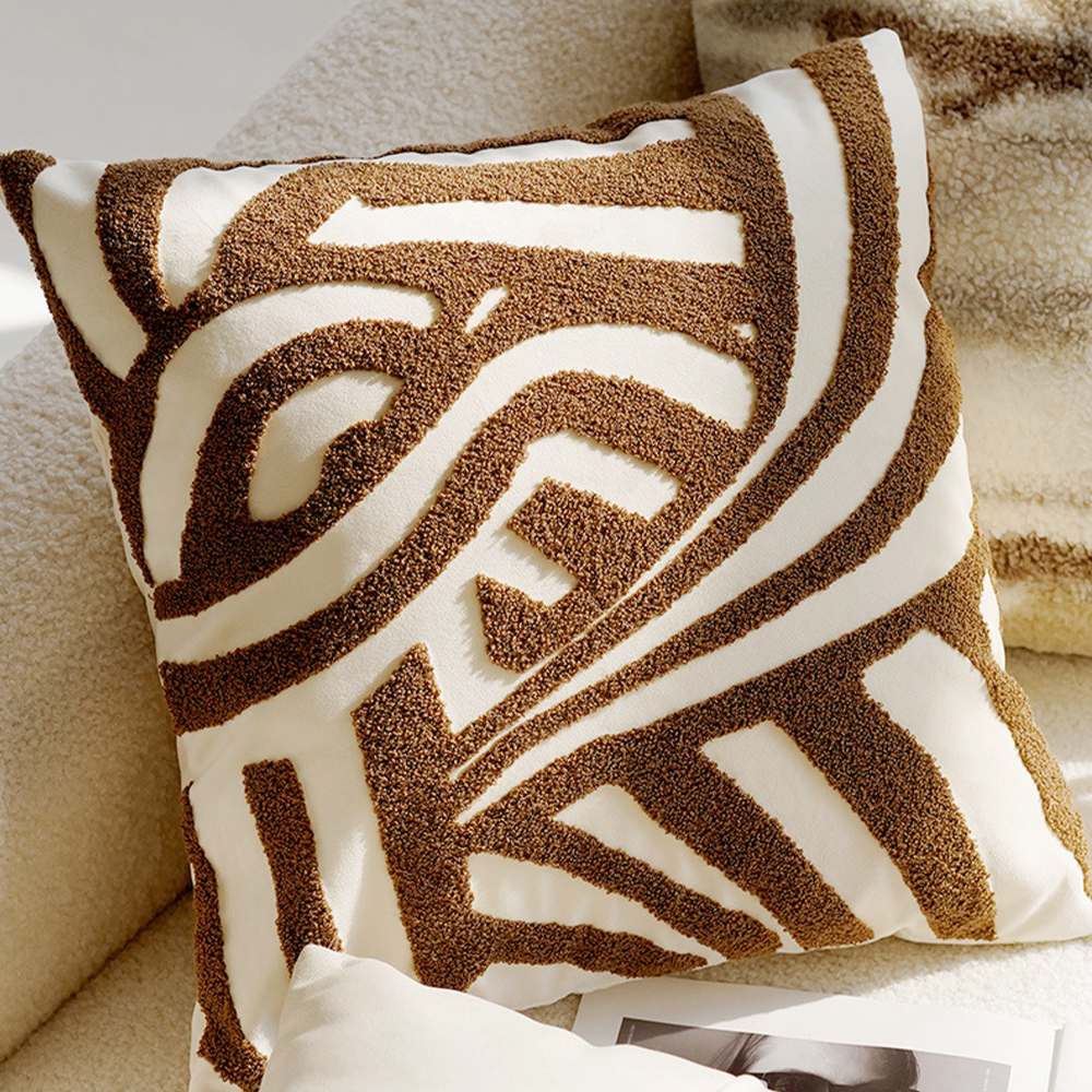 khaki felső kategóriás párna szett deco párnakészlet